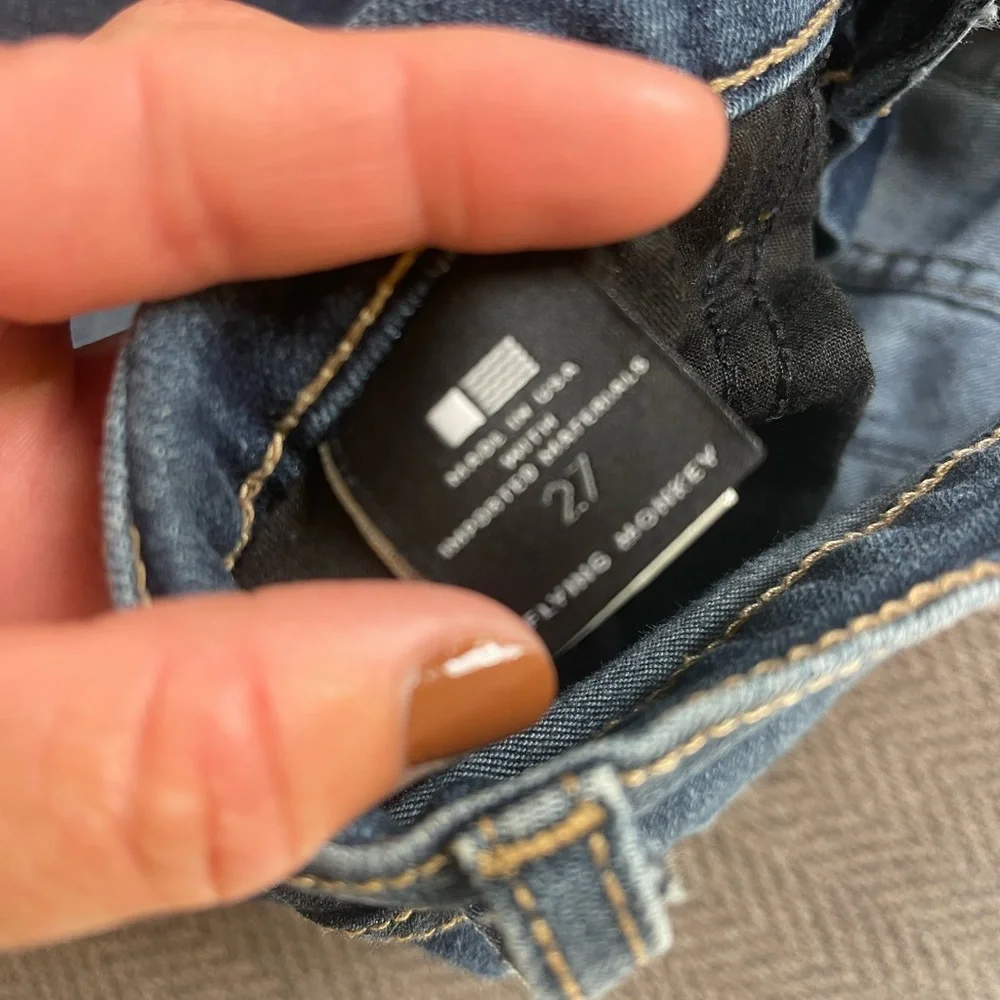 Flying monkey jeans size 27 - Picture 3 of 6